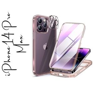 iPhone 14 Pro Max Clear Full Coverage Case